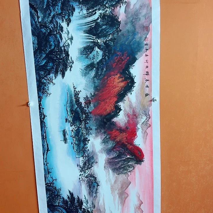 国画黄春香山水盛世春辉180/68