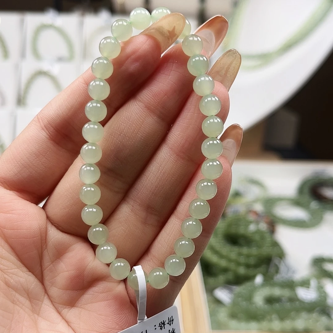 w***鸭和田玉未镶嵌手串