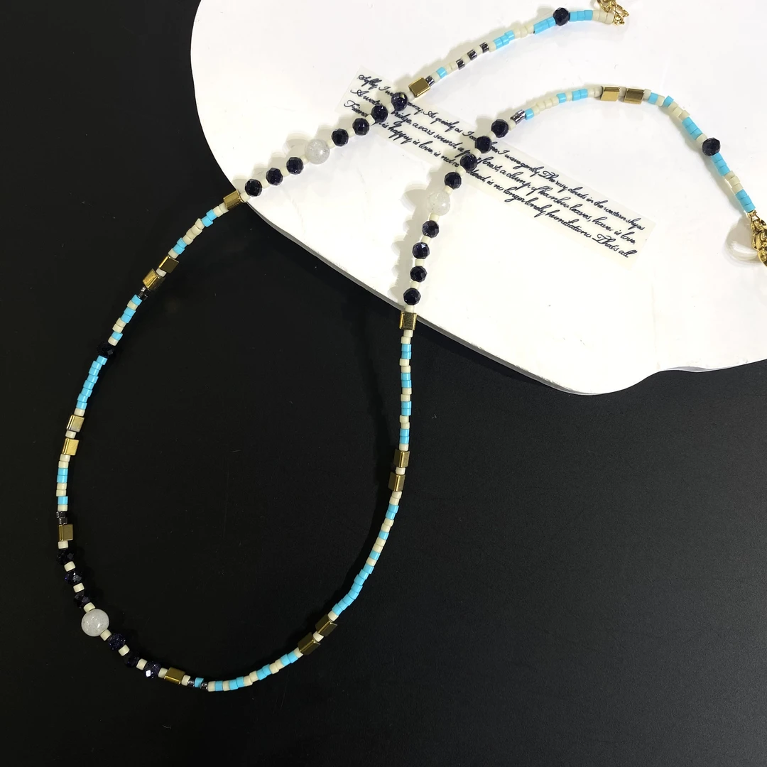 钛钢项链 简约百搭时尚感项链 B35