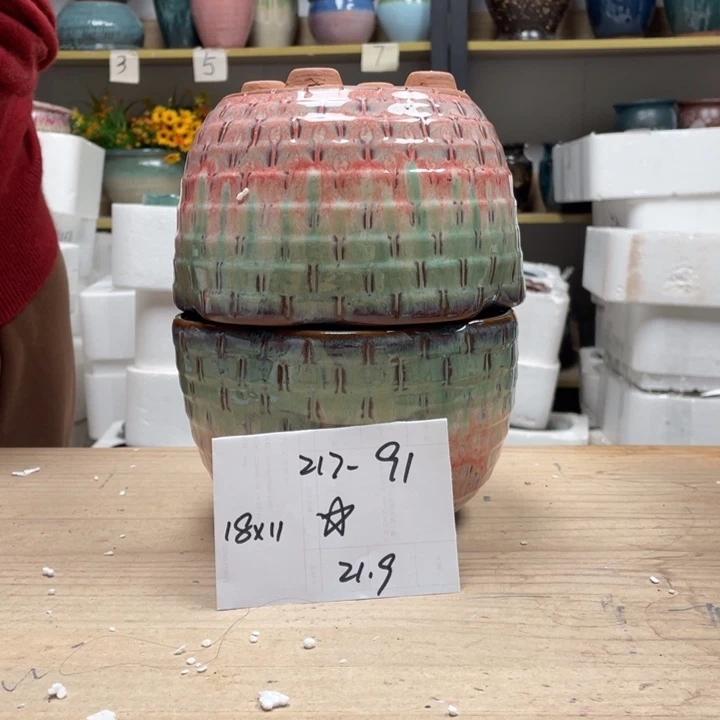 紫砂花盆多肉花盆微瑕91