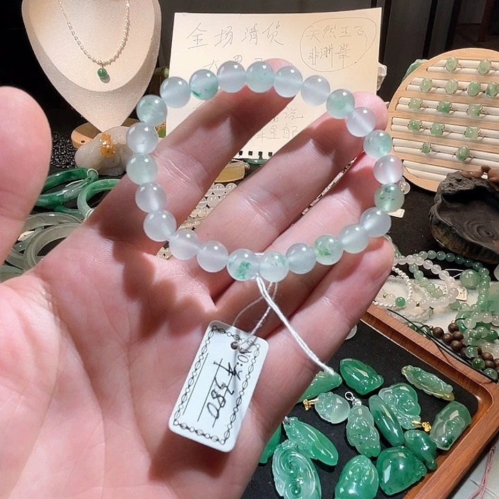 未镶嵌手串石英质玉