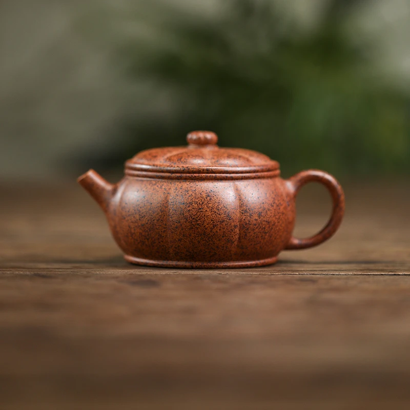 【锦恬】原矿天星泥 140cc  手工制作 内推孔 宜兴紫砂壶