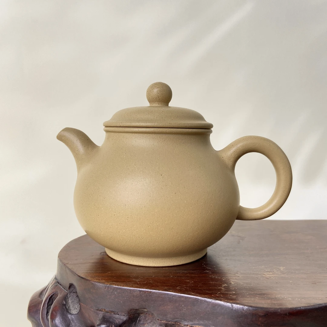 宜兴手工紫砂陶 （实力派1）220cc茶壶GS4179-8