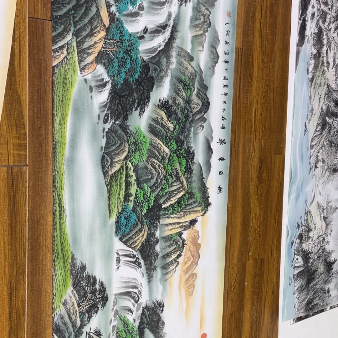 喻***铄精品小六画心作品！