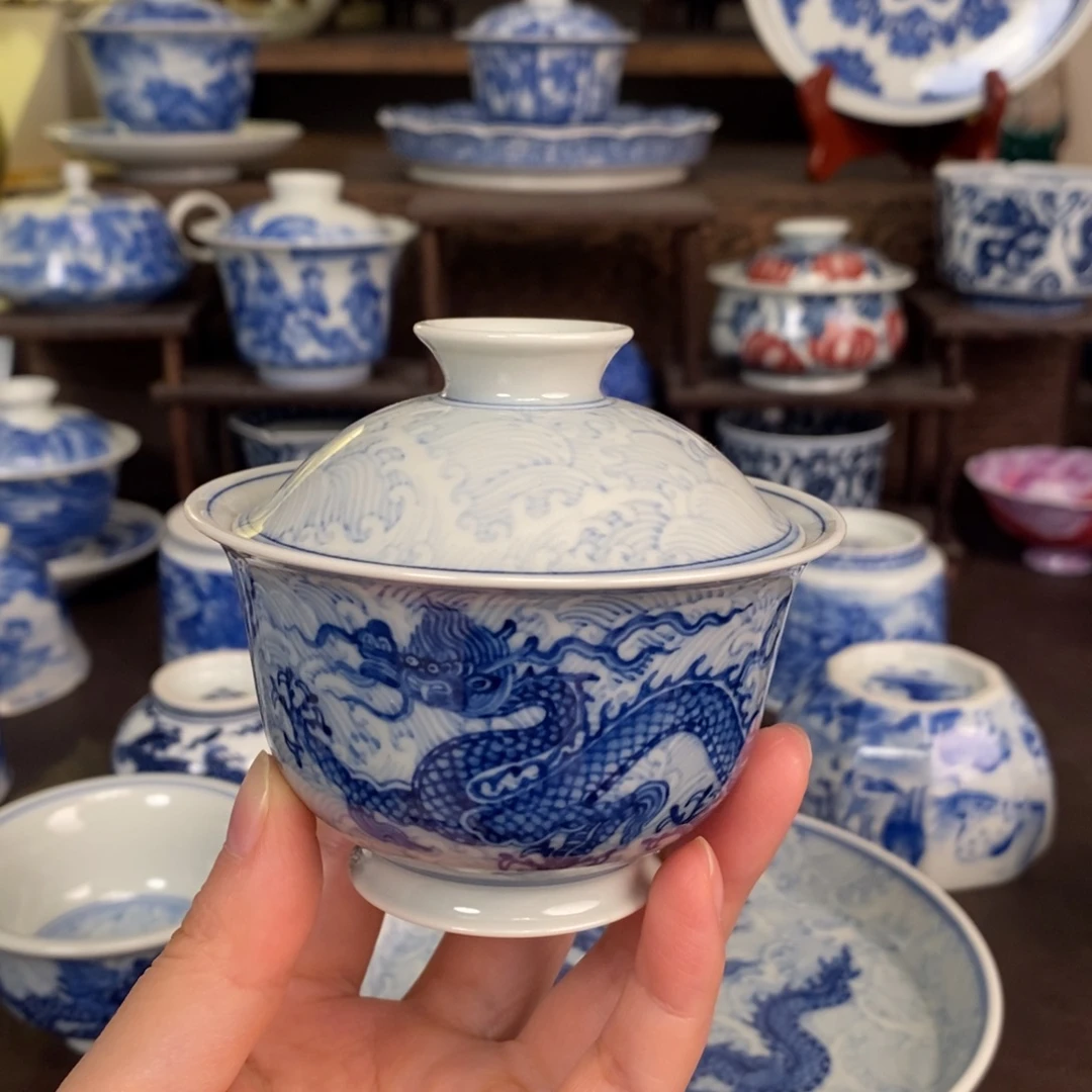 景德镇陶瓷手工手绘