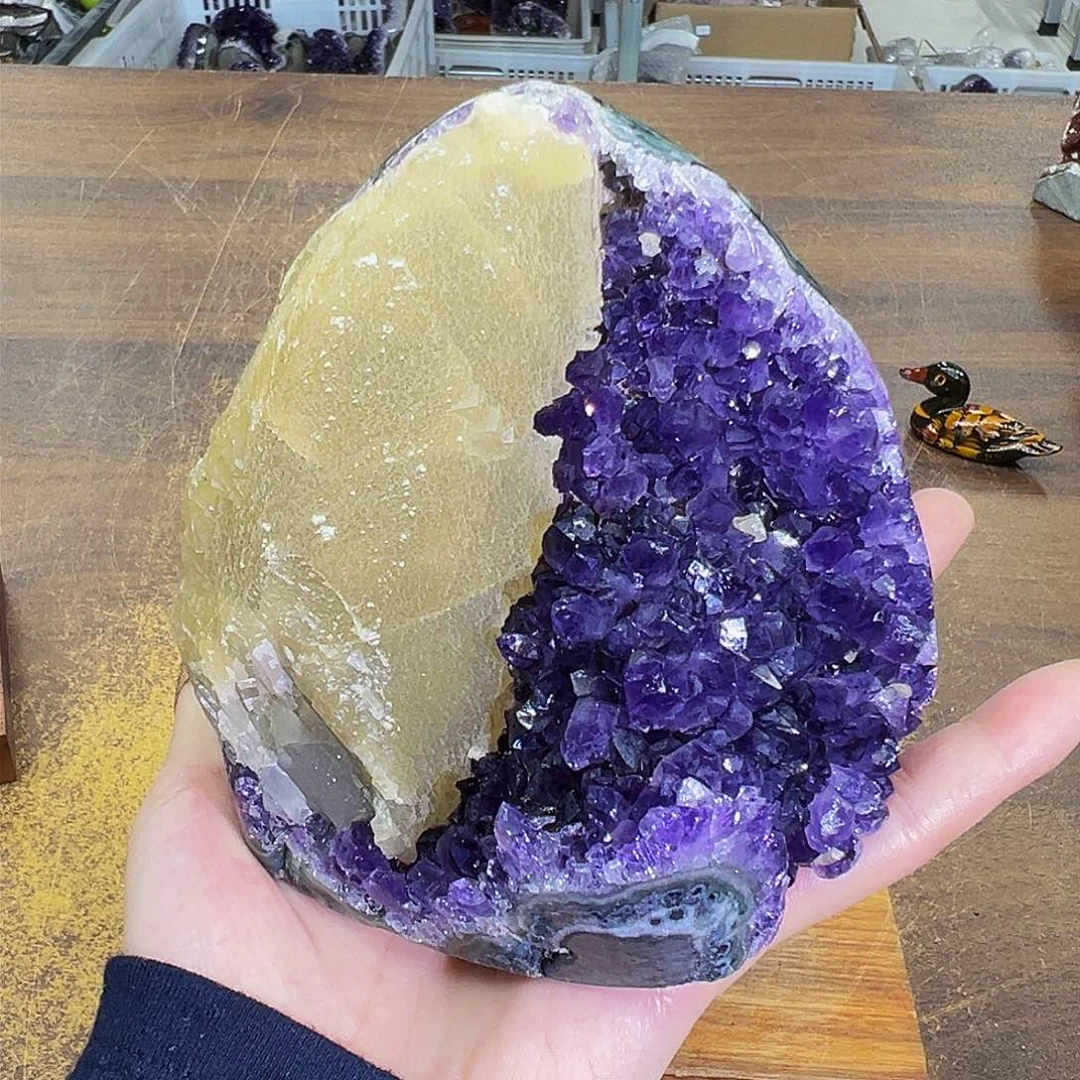 紫晶摆件未镶嵌福利