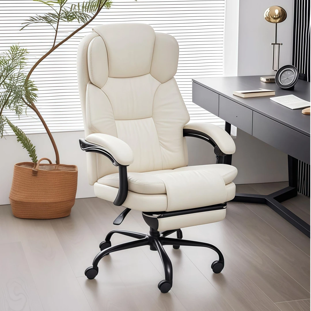 欧式外贸椅子人体工学办公椅可躺午休电竞背靠老板椅