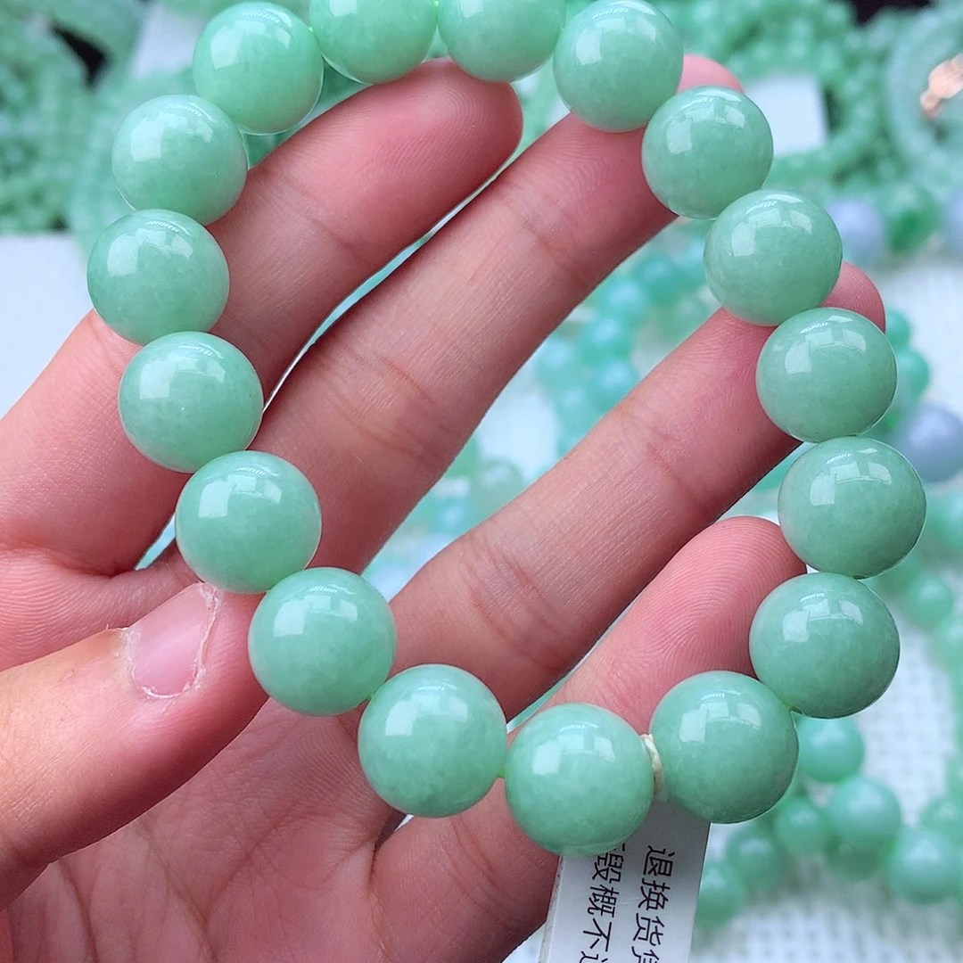 翡翠未镶嵌毛衣链
