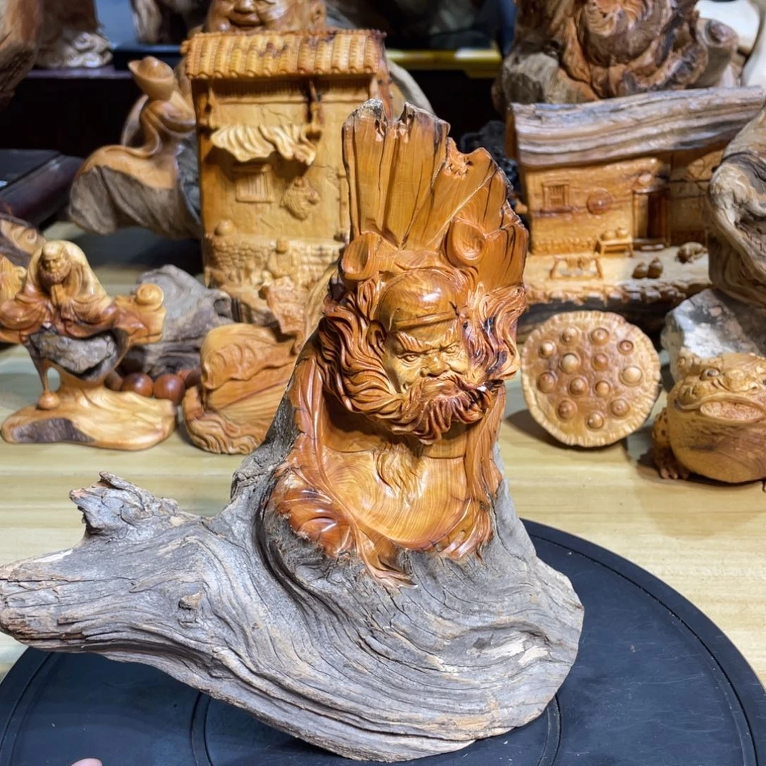 柏木太行崖柏工艺品