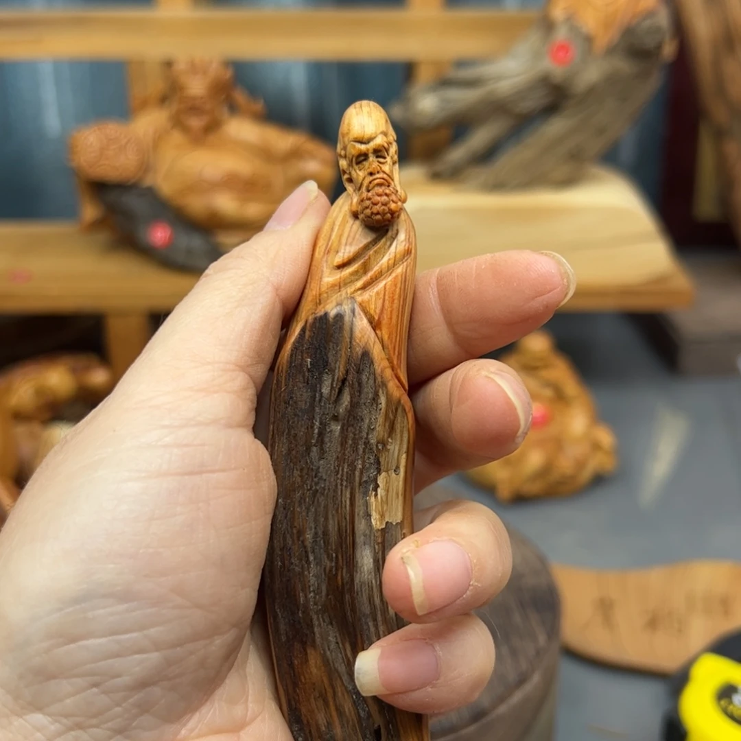 柏木崖柏木摆件手把件