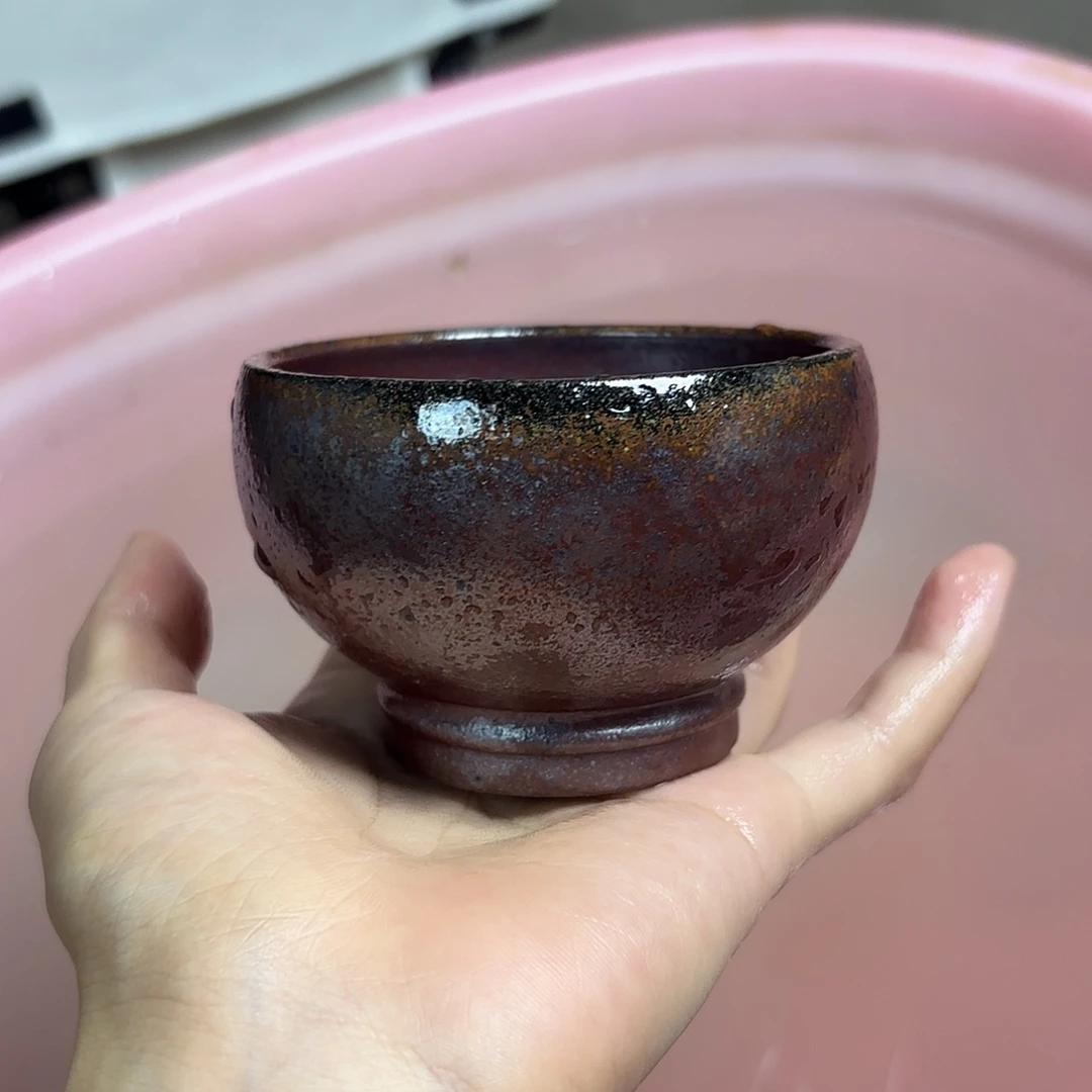 茶壶紫砂柴烧紫砂紫泥杯