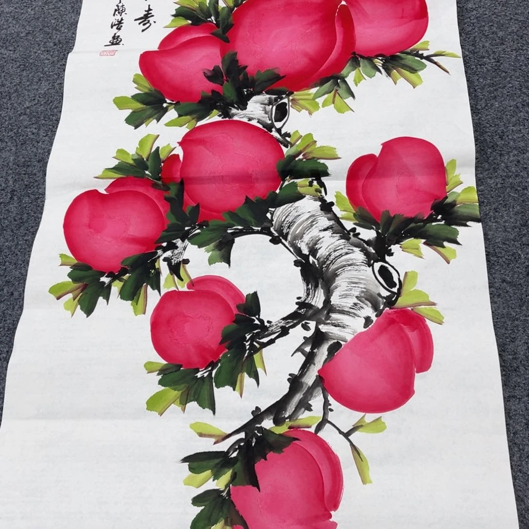 国画我的小猪佩戴起来很