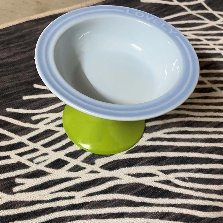 陶陶瓷酷彩微瑕高脚