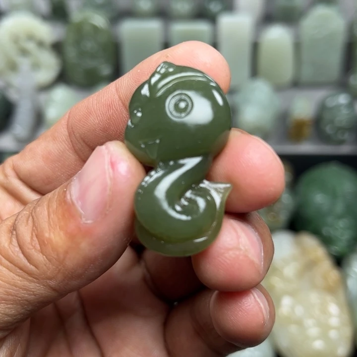 和田玉挂件未镶嵌