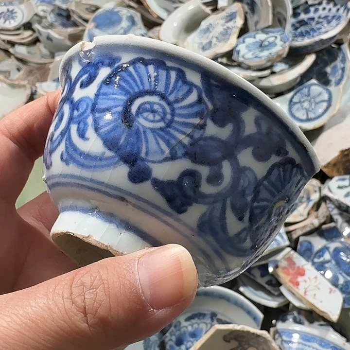一***门瓷片瓷片标本，顺丰包邮