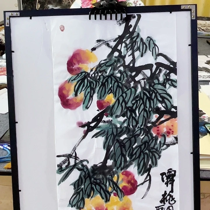 国画张圣敏先生纯手绘作品