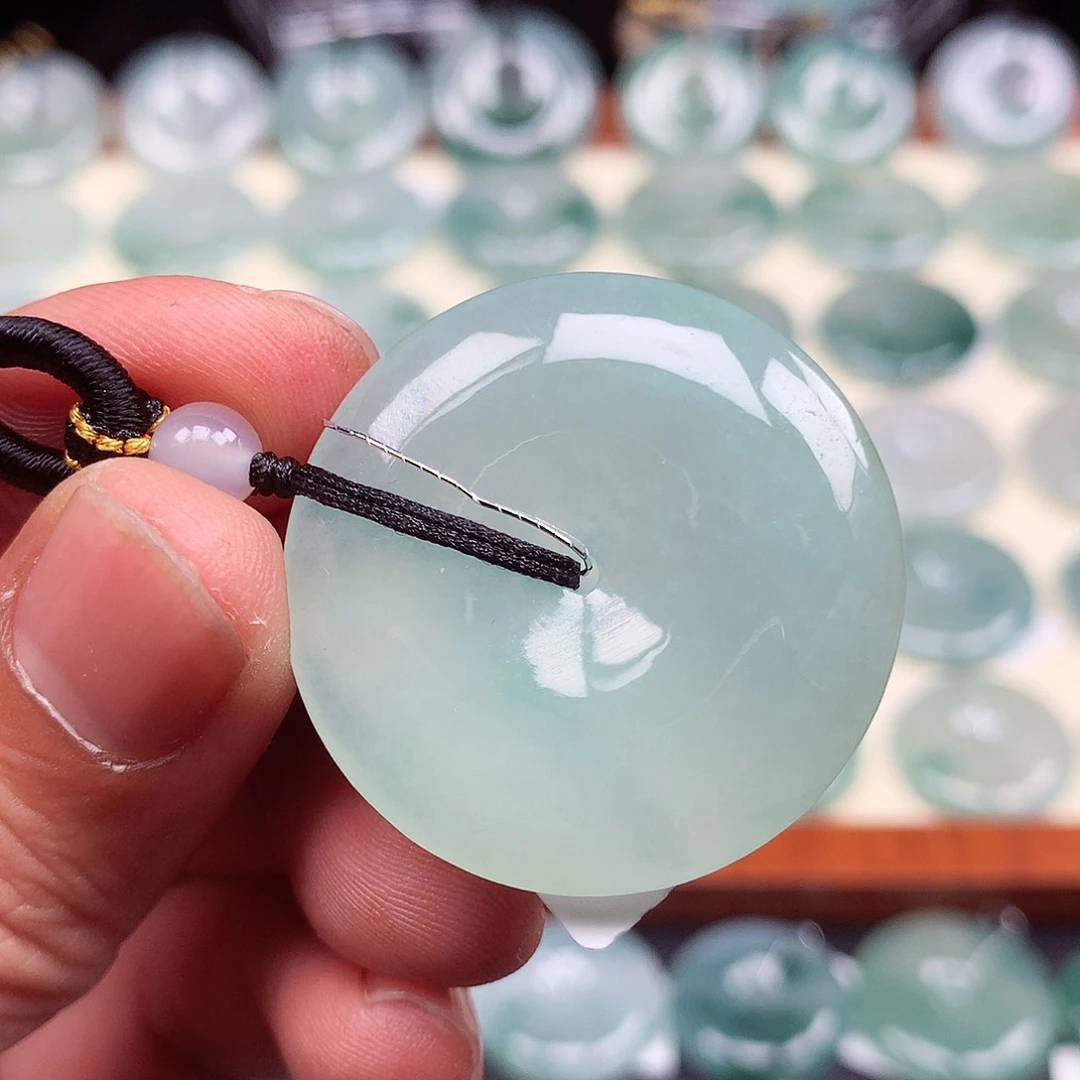 颈饰未镶嵌翡翠34-5.8mm