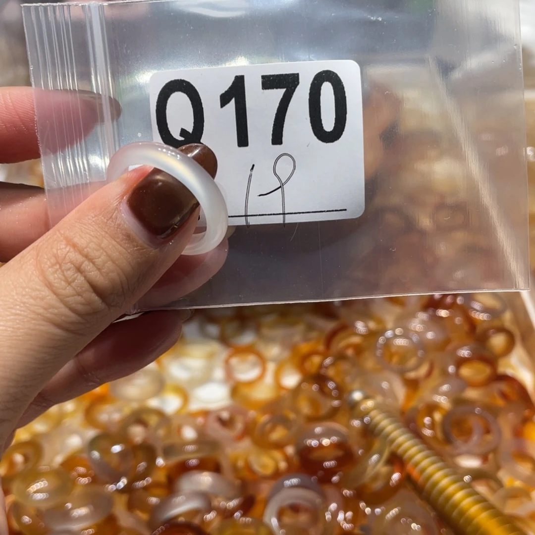 玛瑙/玉髓未镶嵌戒指170