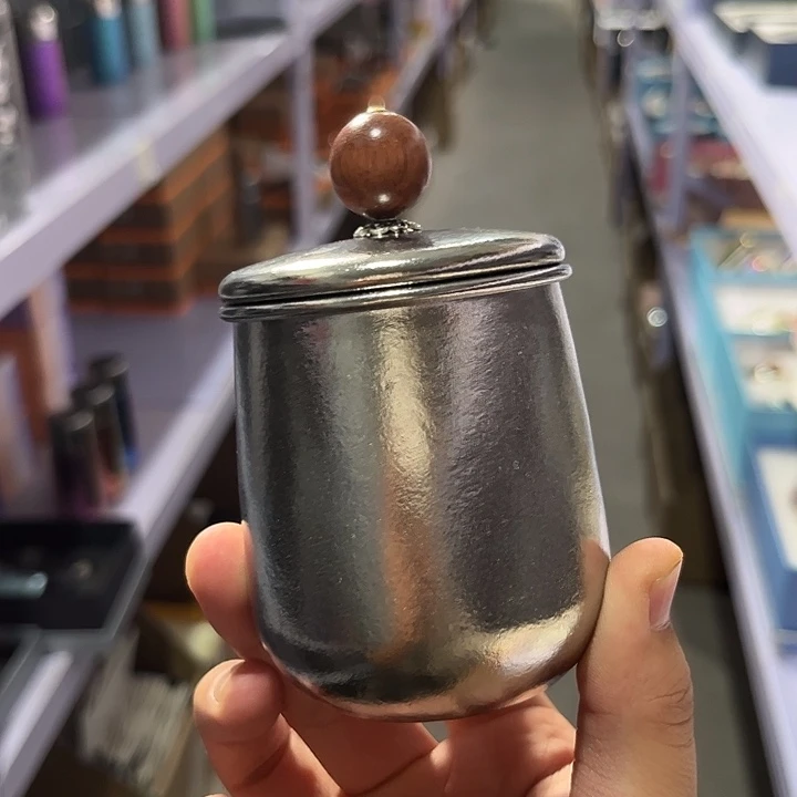 纯钛茶叶罐 茶具茶具