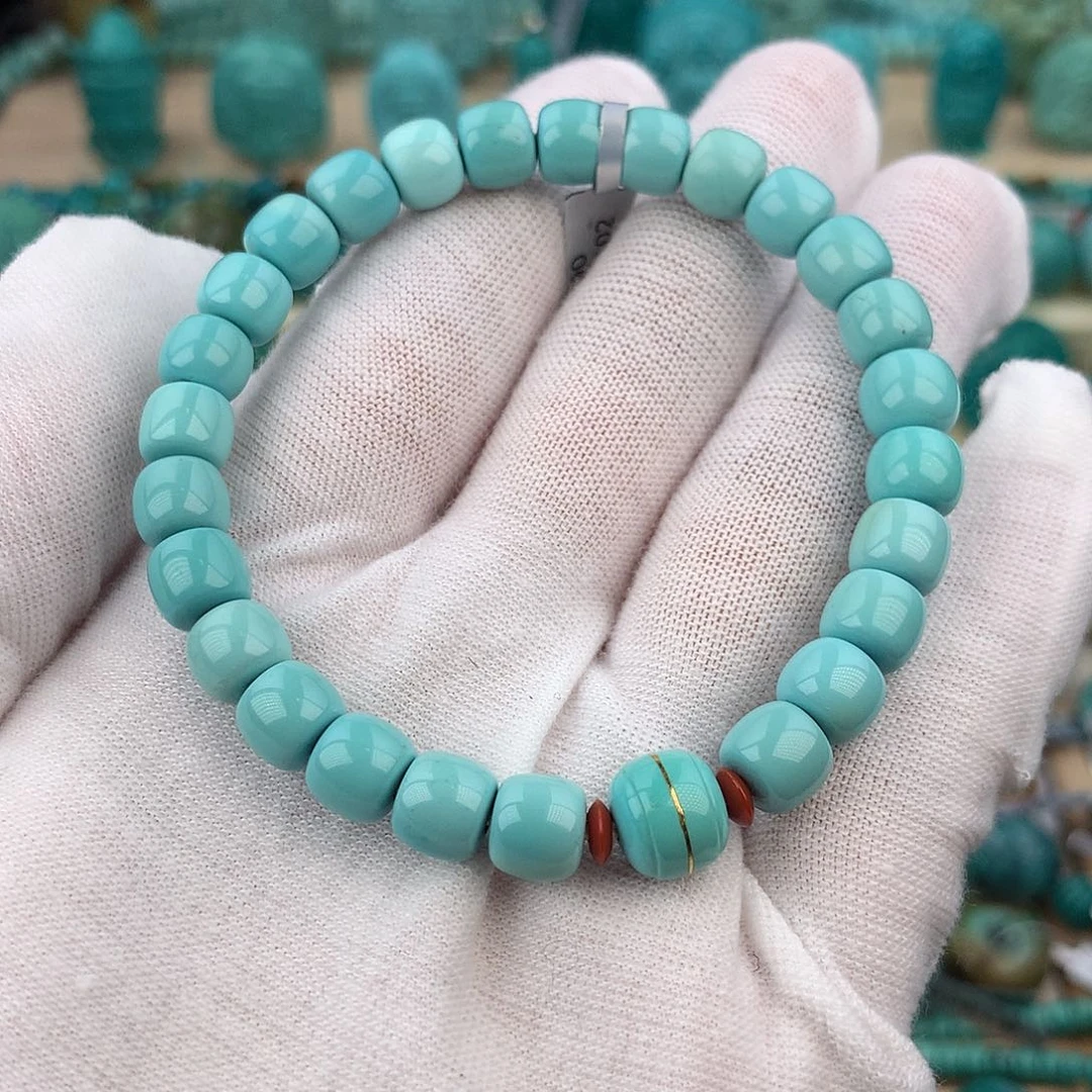 绿松石未镶嵌珠宝奇石7