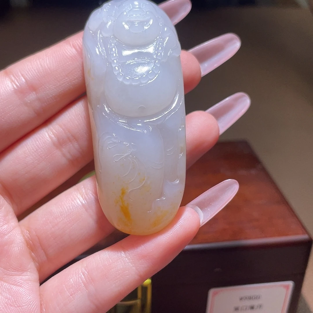 和田玉未镶嵌颈饰D1