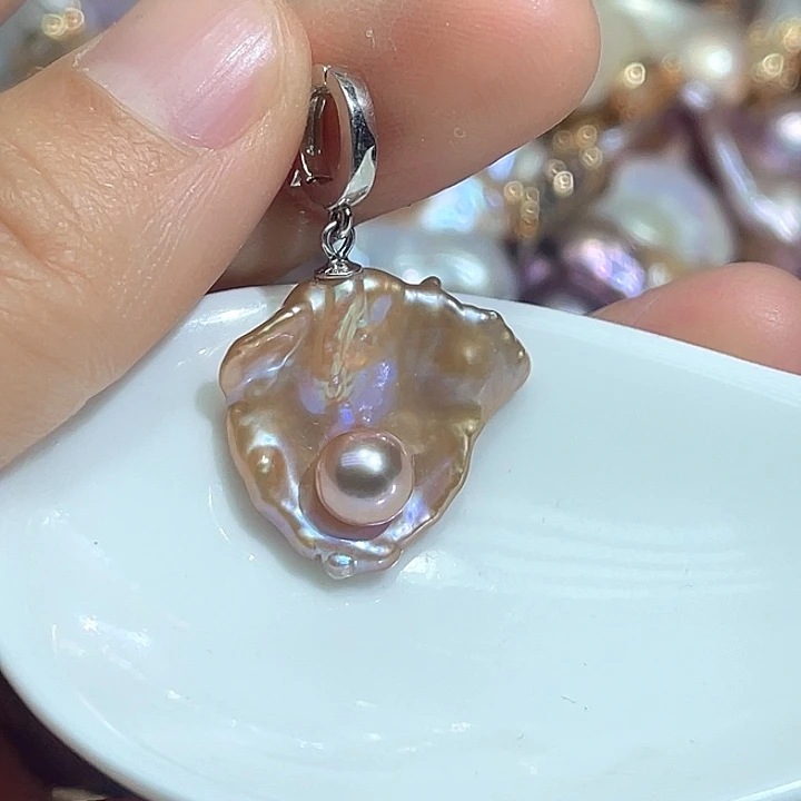 未镶嵌颈饰淡水珍珠