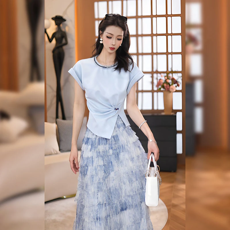 【漫漫】韩版时尚显瘦套装半身裙RS-42