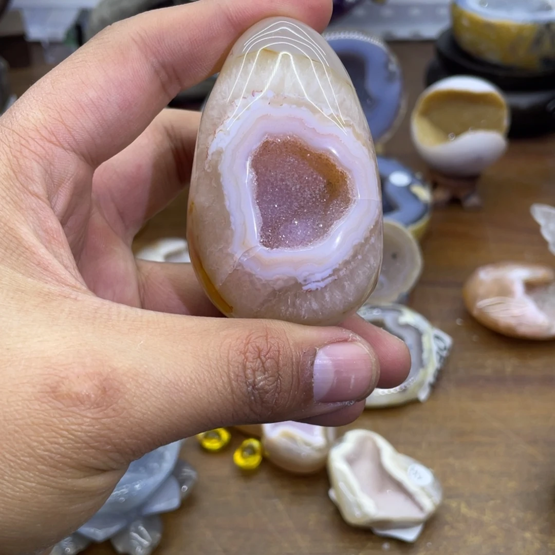 珠宝半成品水晶未镶嵌