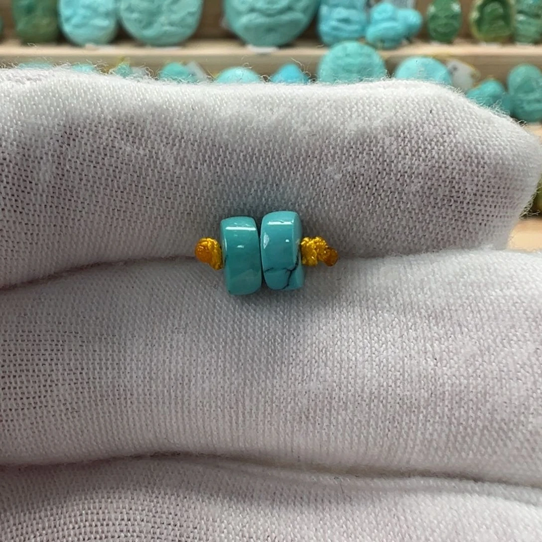 未镶嵌绿松石隔片6.5mm