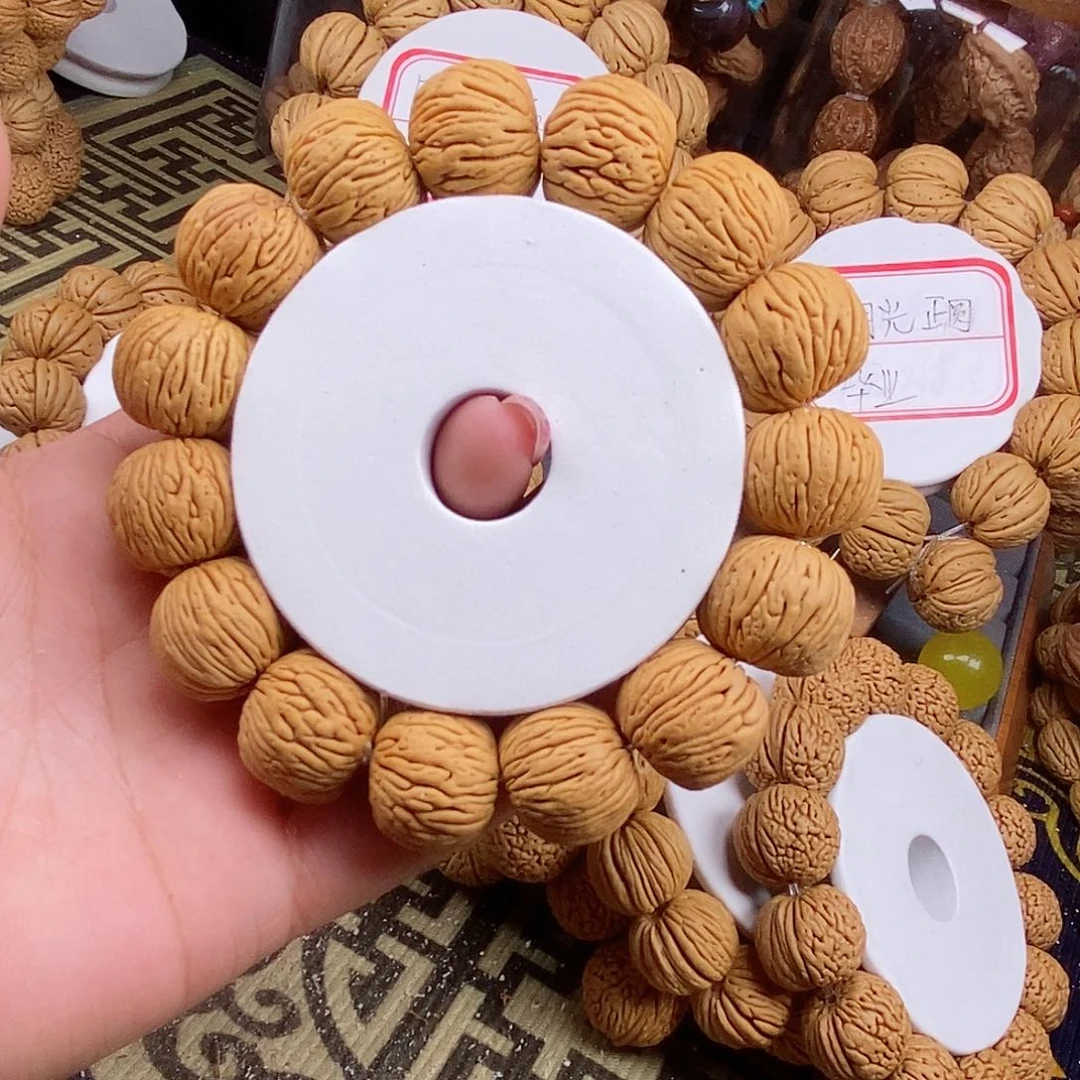 桃核手串用****0老树竖纹2.0