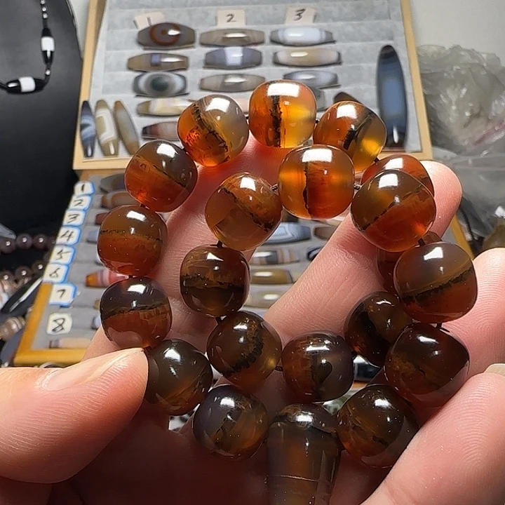 玛瑙/玉髓未镶嵌吊坠(不含链)