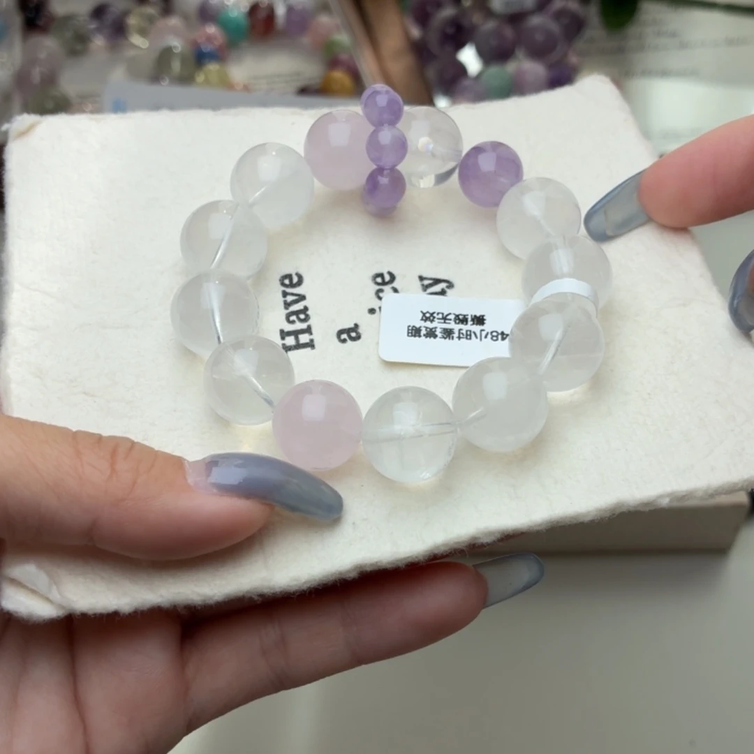 烟晶手链未镶嵌159