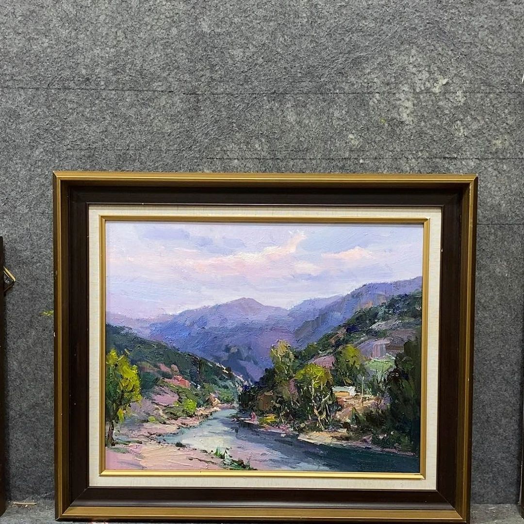 油画带外框画芯尺寸40x50cm