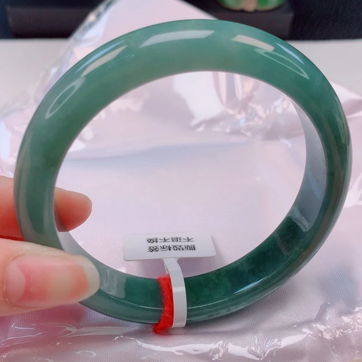 未镶嵌手镯翡翠59圈