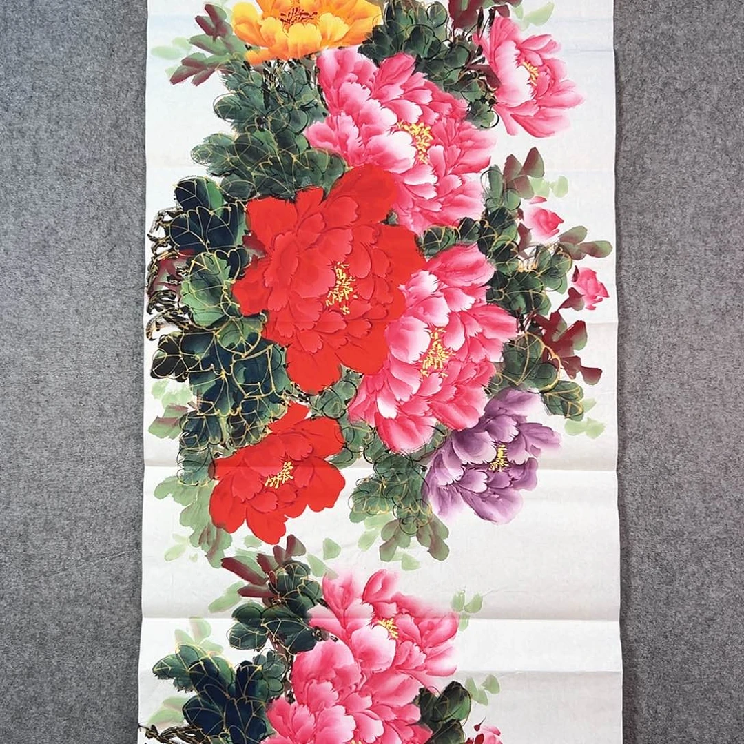 国画242 牡丹花等花品种在世界