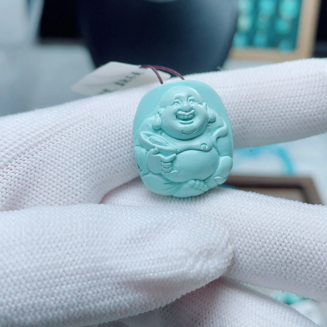 未镶嵌绿松石珠宝半成品