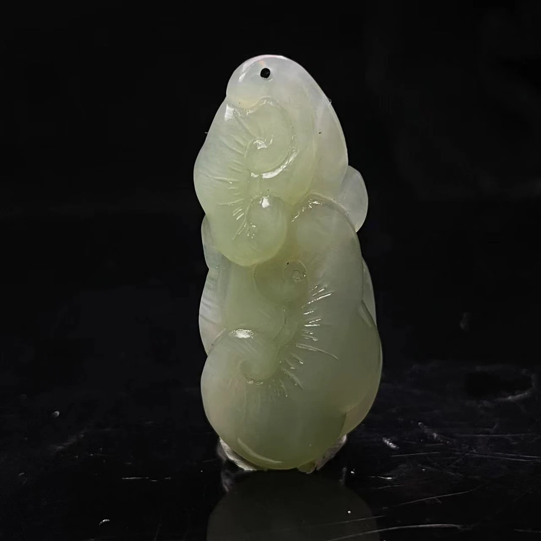 A526 和田玉吊坠 XY332645