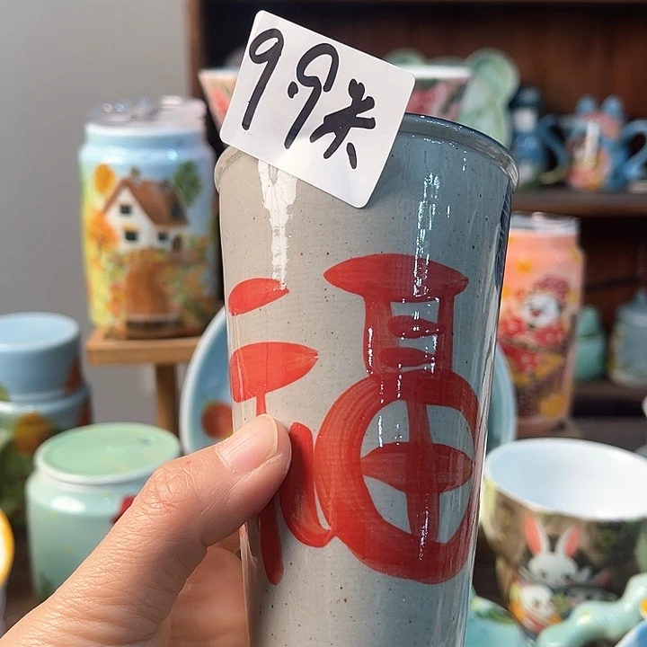 陶景德镇釉下手绘陶瓷