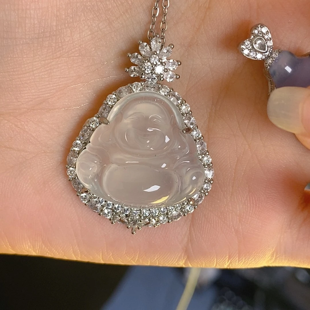 玛瑙/玉髓合金颈饰
