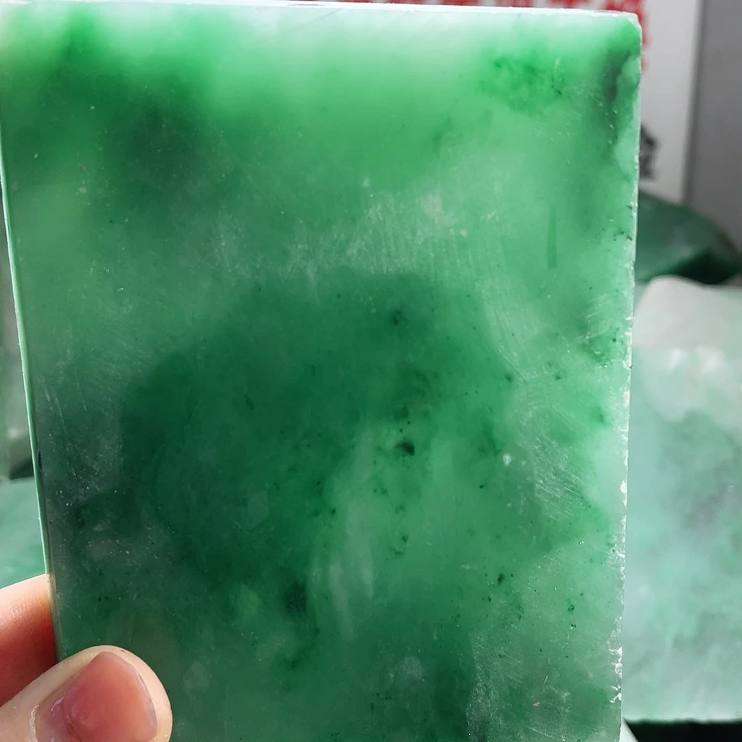 青***青定制石英质玉（非洲翠）