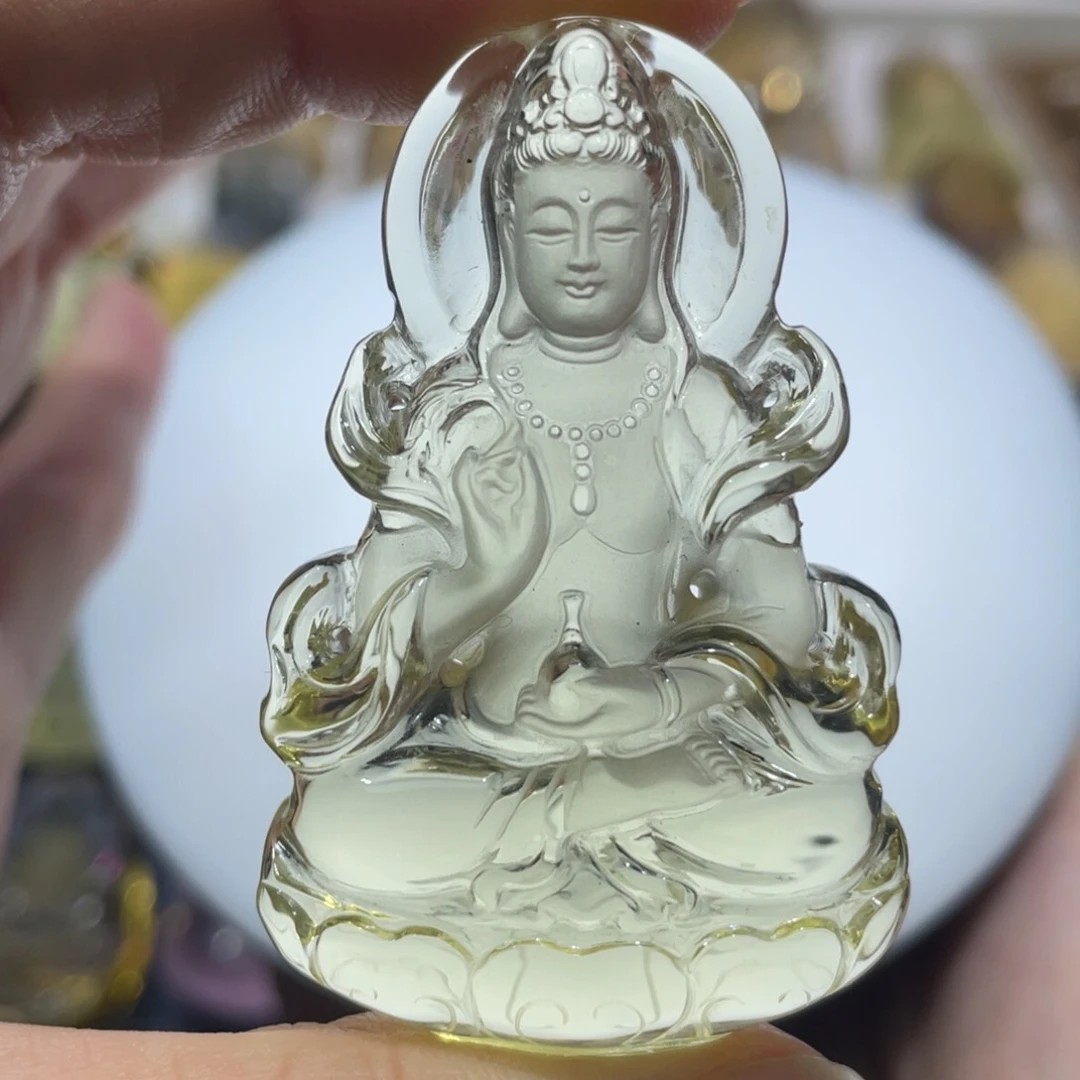 水晶颈饰未镶嵌定制