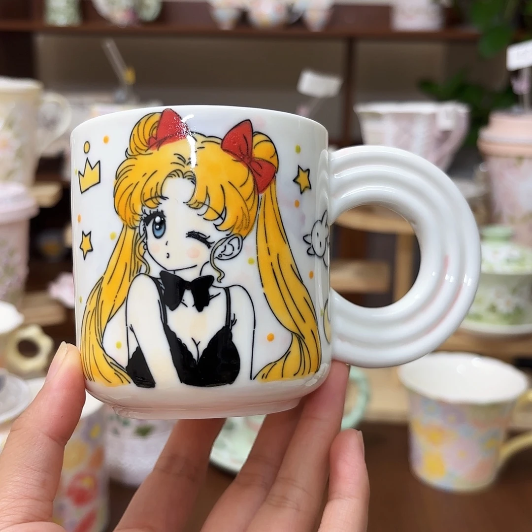 手绘创意高温釉下彩陶瓷