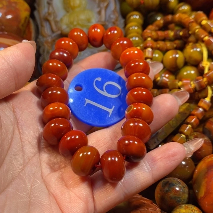 玛瑙/玉髓手链未镶嵌春*寒