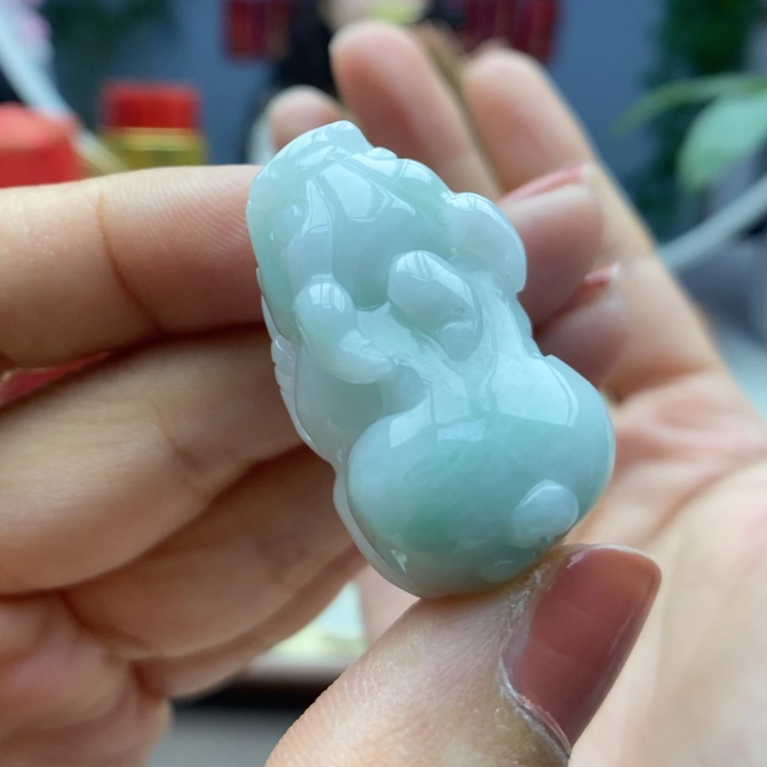 翡翠未镶嵌颈饰吊坠11