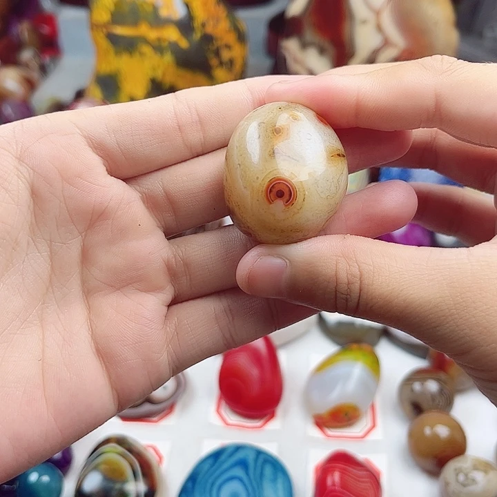 玛瑙/玉髓未镶嵌耳环