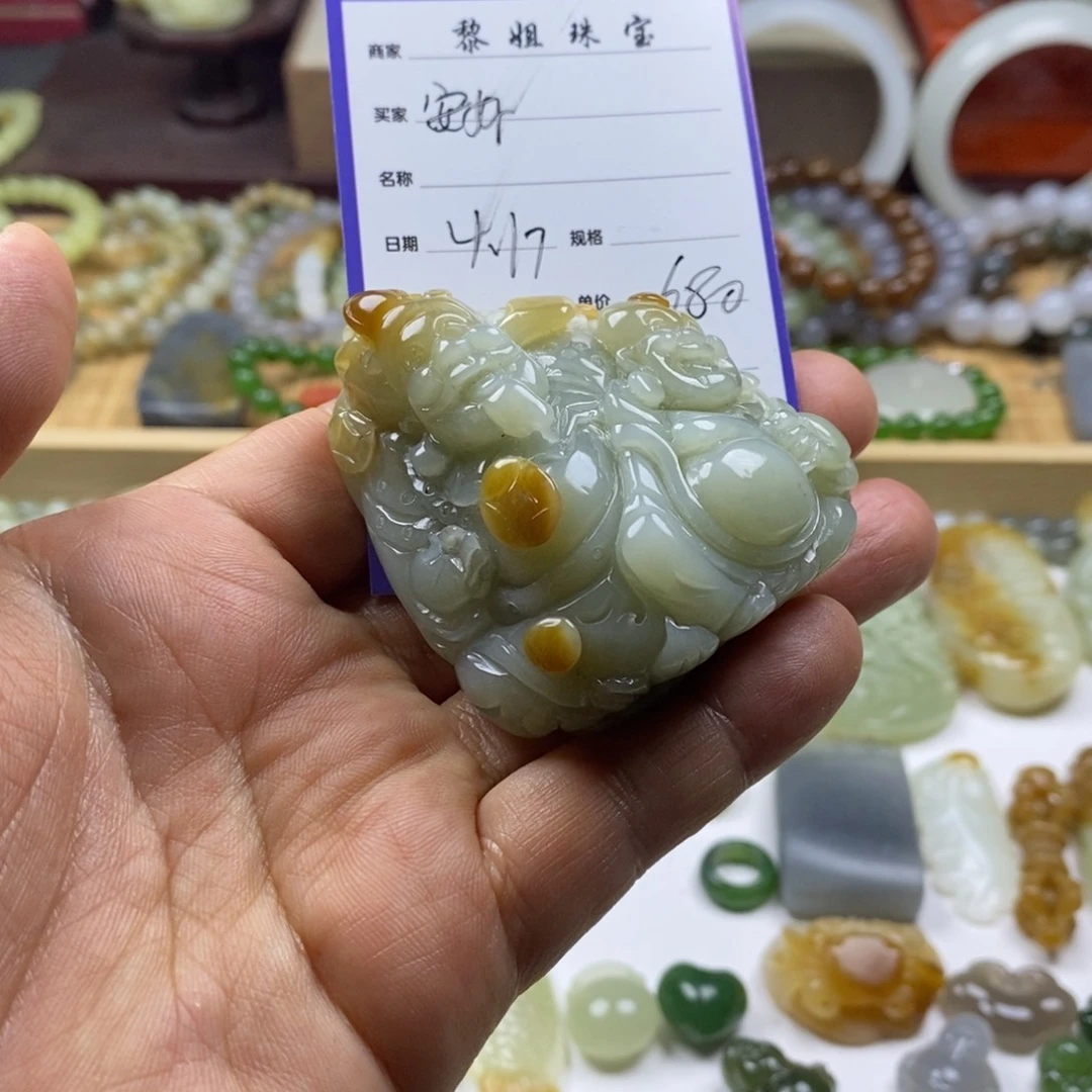 和田玉（糖玉）未镶嵌颈饰安*好