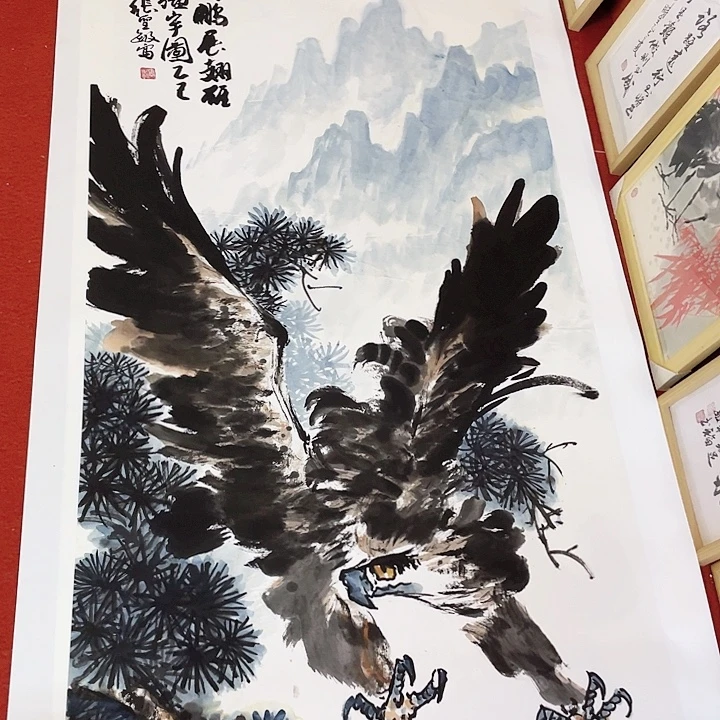 国画张圣敏先生纯手绘作品