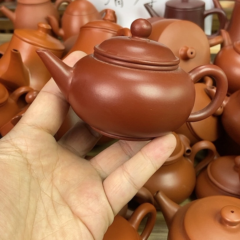 【闪购商品】茶壶朱泥130cc000000000000000