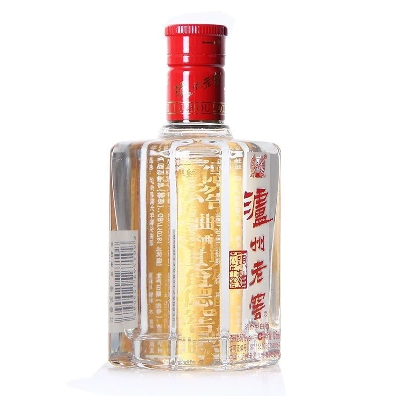 泸州老窖六年窖头曲 52度125ml*1瓶  浓香型白酒 自饮摆柜