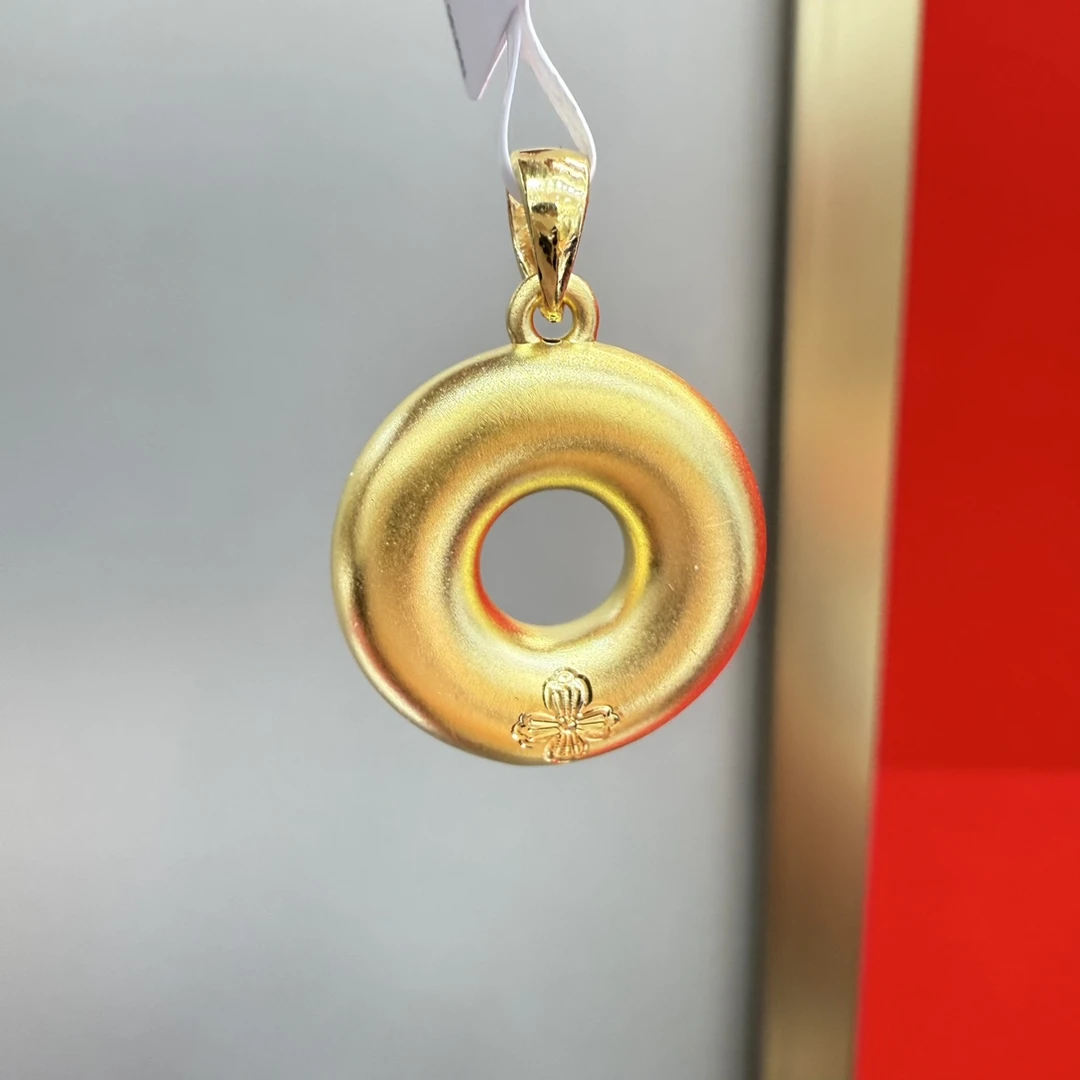 【大魔王专享】足金999 平安扣（多样性发一）纳金添喜SL